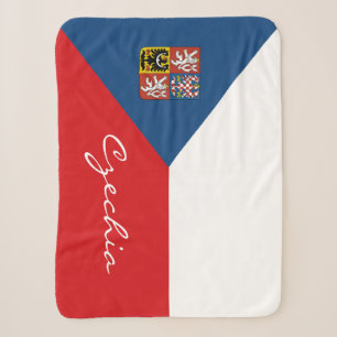 Sherpa Cobertor da Bandeira da República Tcheca, patrióti