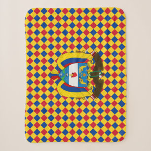 Sherpa Cobertor da Colômbia, Arte, patriótico, Bandeira d