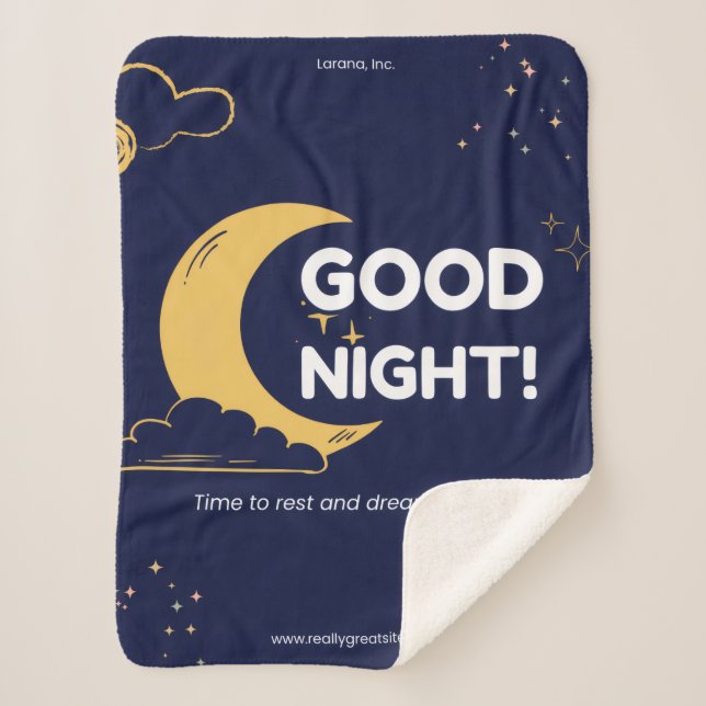 Sherpa Cobertor de Bebê (Frente)