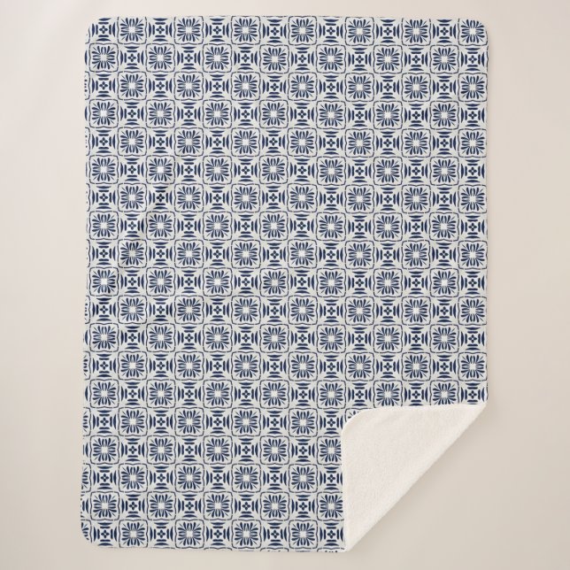 Sherpa Cobertor de Fleece Garden Echo (Frente)