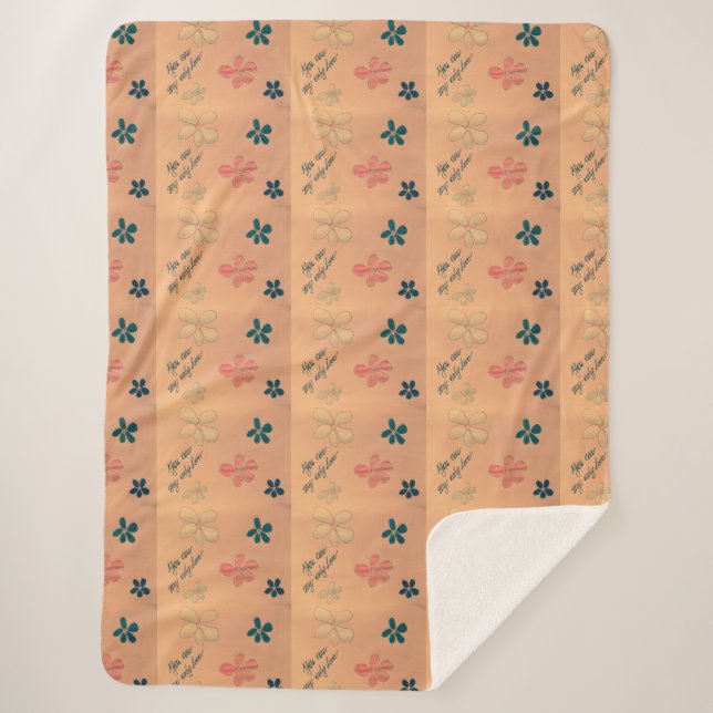 Sherpa cobertor de velo (Frente)