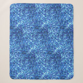 Sherpa Cobertor Faísca Azul