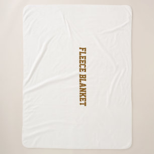 Sherpa Cobertor Fleece Grande Personalizado 150cm x 200cm