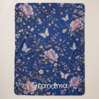Sherpa Cobertor Jardim Celestial para Ela. Cobertor de Ro