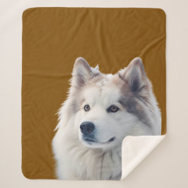 Sherpa Cobertor Personalizado com Foto do Cachorro