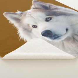 Sherpa Cobertor Personalizado com Foto do Cachorro