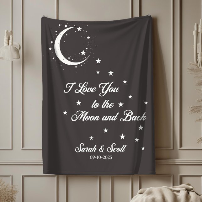 Sherpa Cobertor personalizado com nome e data para presen (Criador carregado)