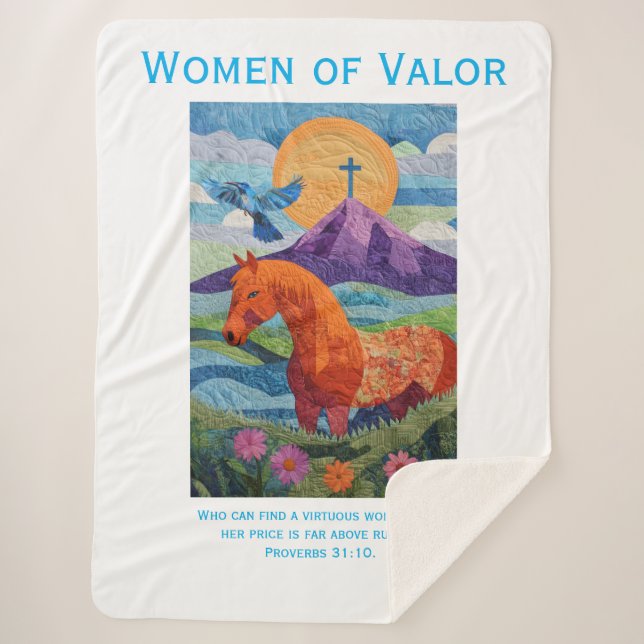Sherpa Cobertura de Valor para Mulheres, Cobertor (Frente)