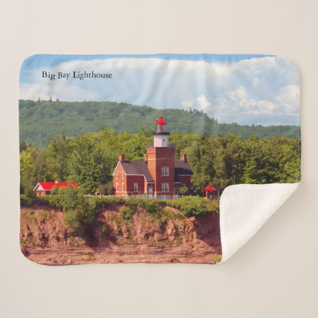 Sherpa Farol da Baía Grande do cobertor de xerpa de água (Frente (Horizontal))