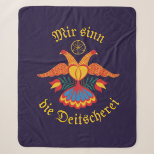 Sherpa Nós somos a Germanada - Cobertor da Bandeira Alemã
