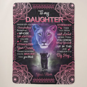 Sherpa Personalizado Para Meu Cobertor De Filha,
