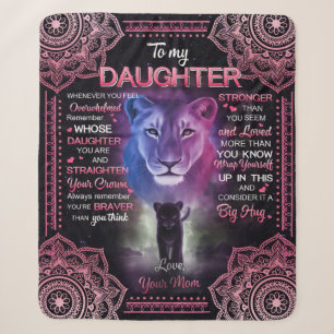Sherpa Personalizado Para Meu Cobertor De Filha,