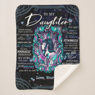 Sherpa Personalizado Para Meu Cobertor De Filha,