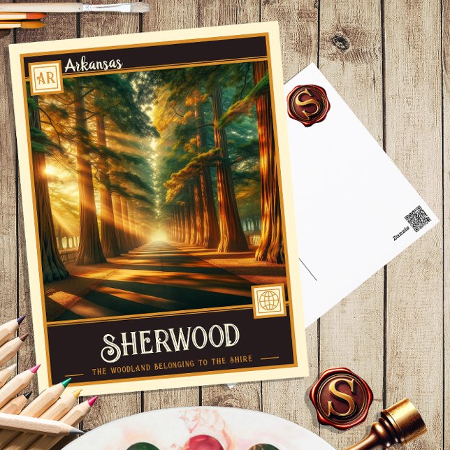 Sherwood, Arkansas | Cartão postal Vintage (Criador carregado)