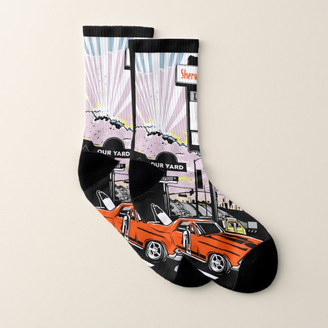 Sherwood Plaza Cotton Meias (Par)