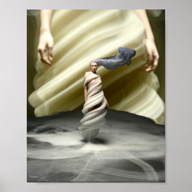 She's Made of Cream Poster Print Wall Art (Frente)