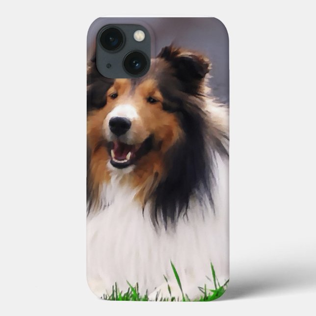 Shetland Sheepdog Art (Verso)