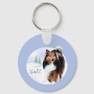 Shetland Sheepdog Noel Chaveiro