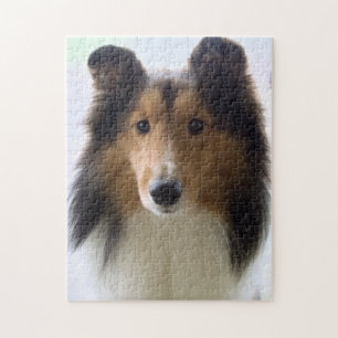 Shetland Sheepdog Photo Jigsee Quebra-cabeça