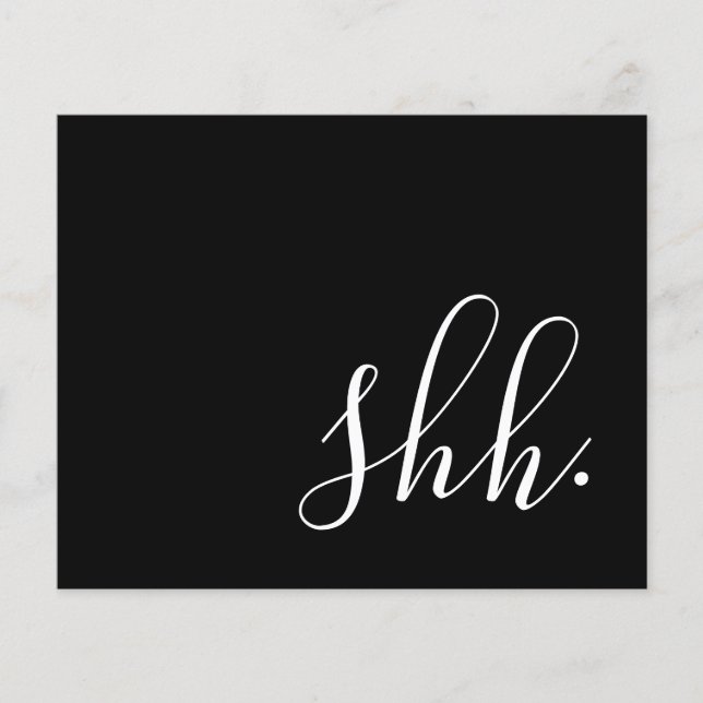 shh. é uma festa surpresa (Frente)