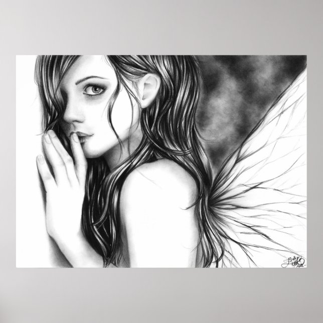 Shh Now Fairy Poster (Frente)