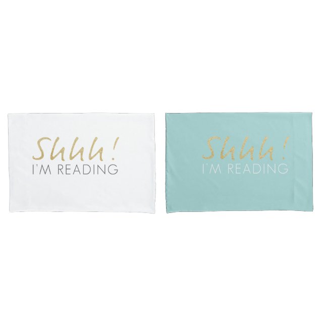 Shhh! Estou lendo o conjunto de malas (Frente - conjunto)