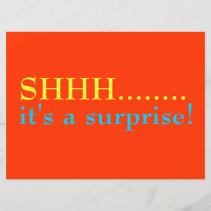 SHHH, Surpresa do Convite de aniversário 50