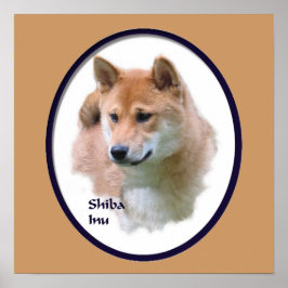Shiba Inu Art Impressão