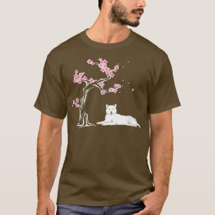 Shiba Inu - Camiseta Sakura do Blossom Sakura