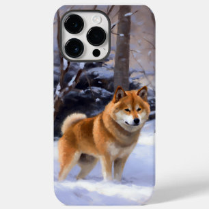 Shiba Inu Deixe Nevar Natal