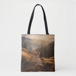 Shiba Inu Tote Bag Elegante