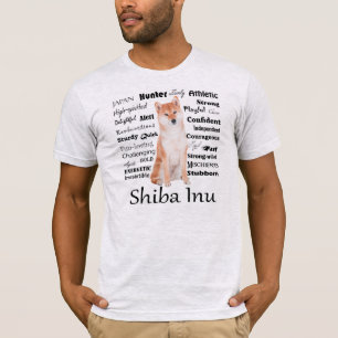 Shiba Inu Traços T-Shirt