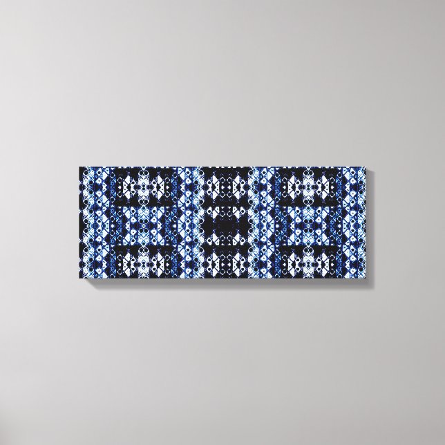 Shibori - Impressão de tela de Abstrato (Frente)