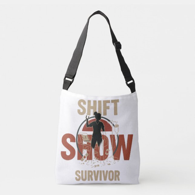 Shift Show Sobrevivente Enfermeira Tote Bag - Burn (Frente)