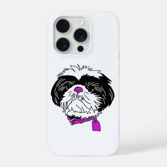 Shih Tzu Capa de telefone (Verso)