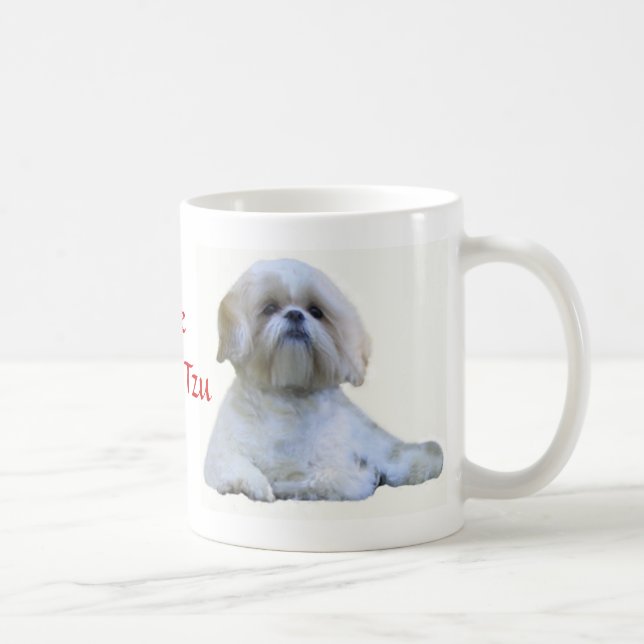 Shih Tzu eu Adore a caneca (Direita)