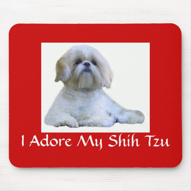 Shih Tzu eu Adore Mousepad (Frente)