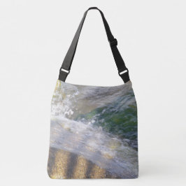Shimmering Water on Rocks Tote
