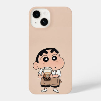 Shin-chan Barista Bubble capas de iphone