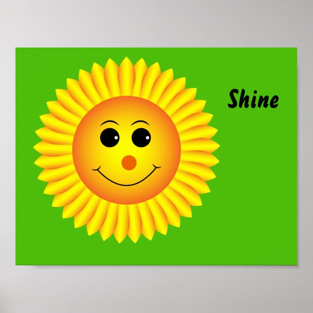 Shine Sun poster (Frente)