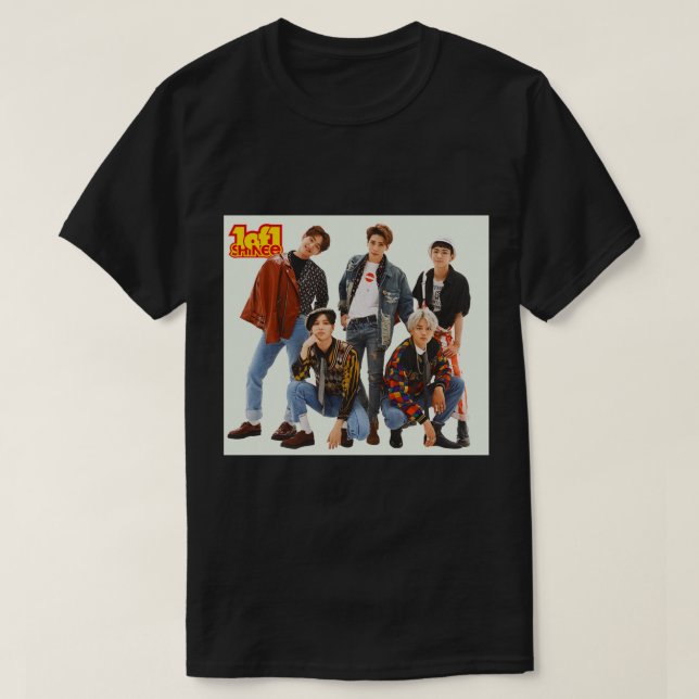 SHINee 1 DE 1 T-Shirt clássico (Frente do Design)