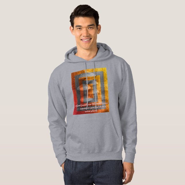 Shitake POH09 Pullover Hoodie T-Shirt (Frente Completa)