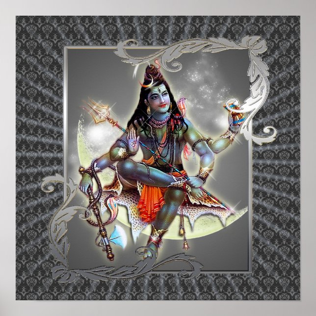 Shiva - Mágica De Cinza - Poster (Frente)