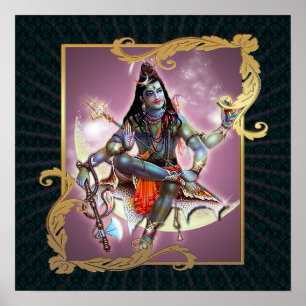 Shiva - Moss Vintage - Poster