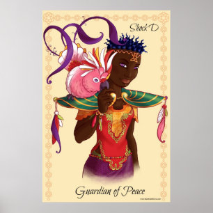 Shock D Guardian of Peace Movie Poster 24x36