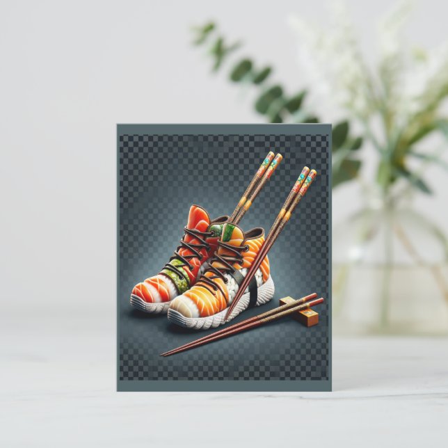 Shoeshi ME - Sneaker Sushi Único (Em pé/Frente)