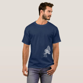 Shoki o assassino do demónio e o t-shirt de Oni