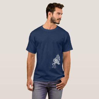 Shoki o assassino do demónio e o t-shirt de Oni