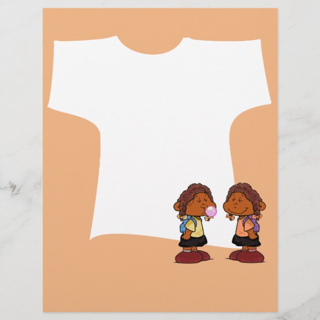 Short Sleevez | Garotas Gêmeas (Frente)