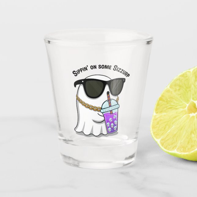 Shot Copo de Tiro do Fantasma Sizzurp – Fantasma Engraç (Frente)